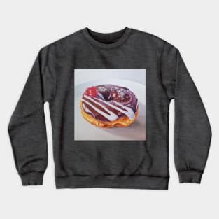 Black Forest Donut Painting 2 Crewneck Sweatshirt